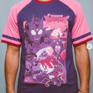 NWT Grump Quest Unisex Graphic Tee M 90's Rules Goblin Dan & Arin